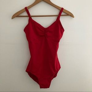Red Dance Leotard